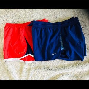 🔥2 pair Authentic Nike Dri-fit  running shorts🔥